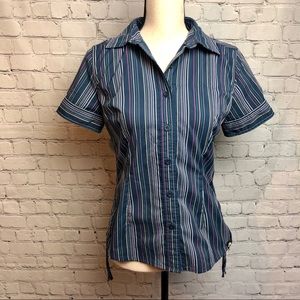 The North Face Vaporwick Button Down Top